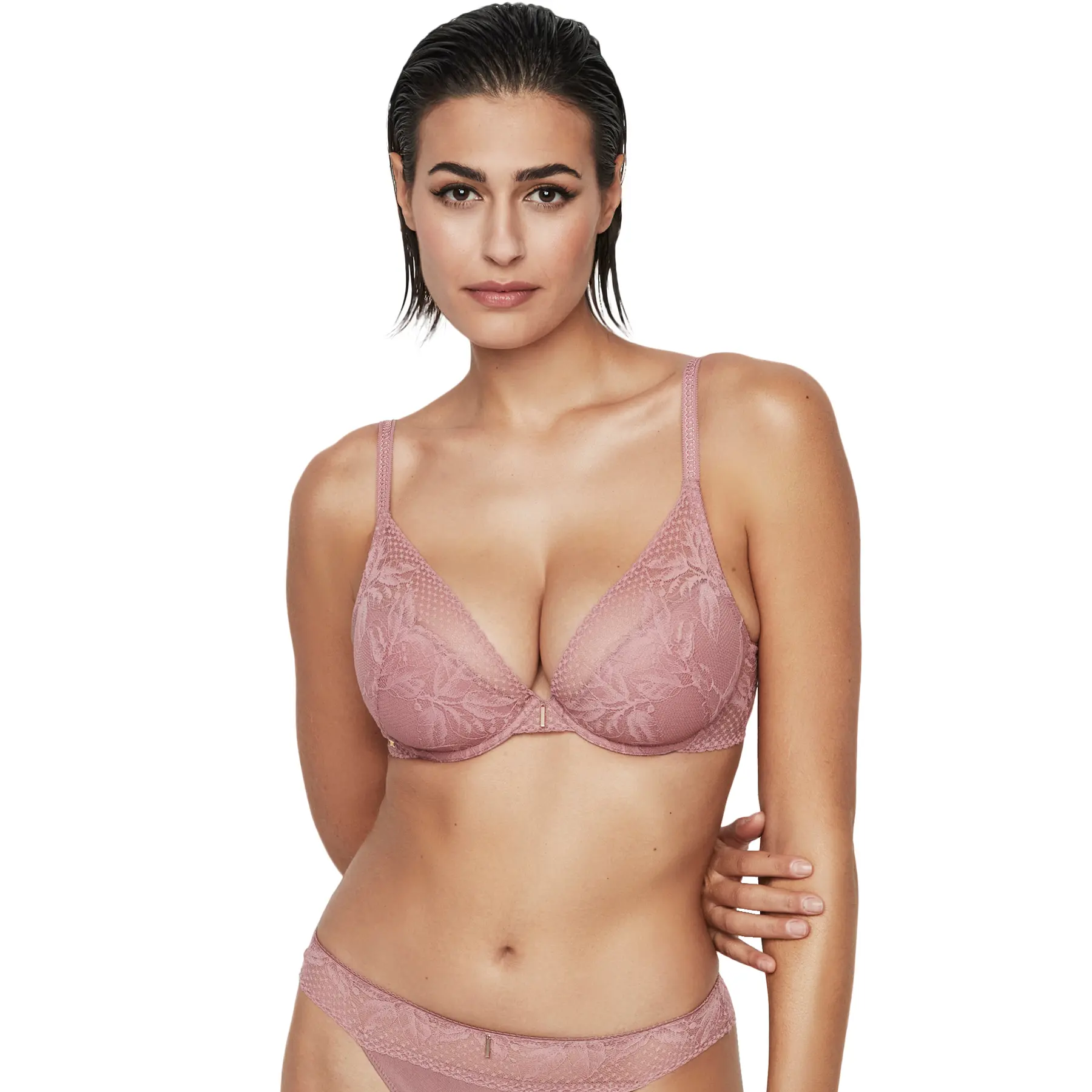 Reggiseno triangolare plunging donna Selmark Malitzia Mariage