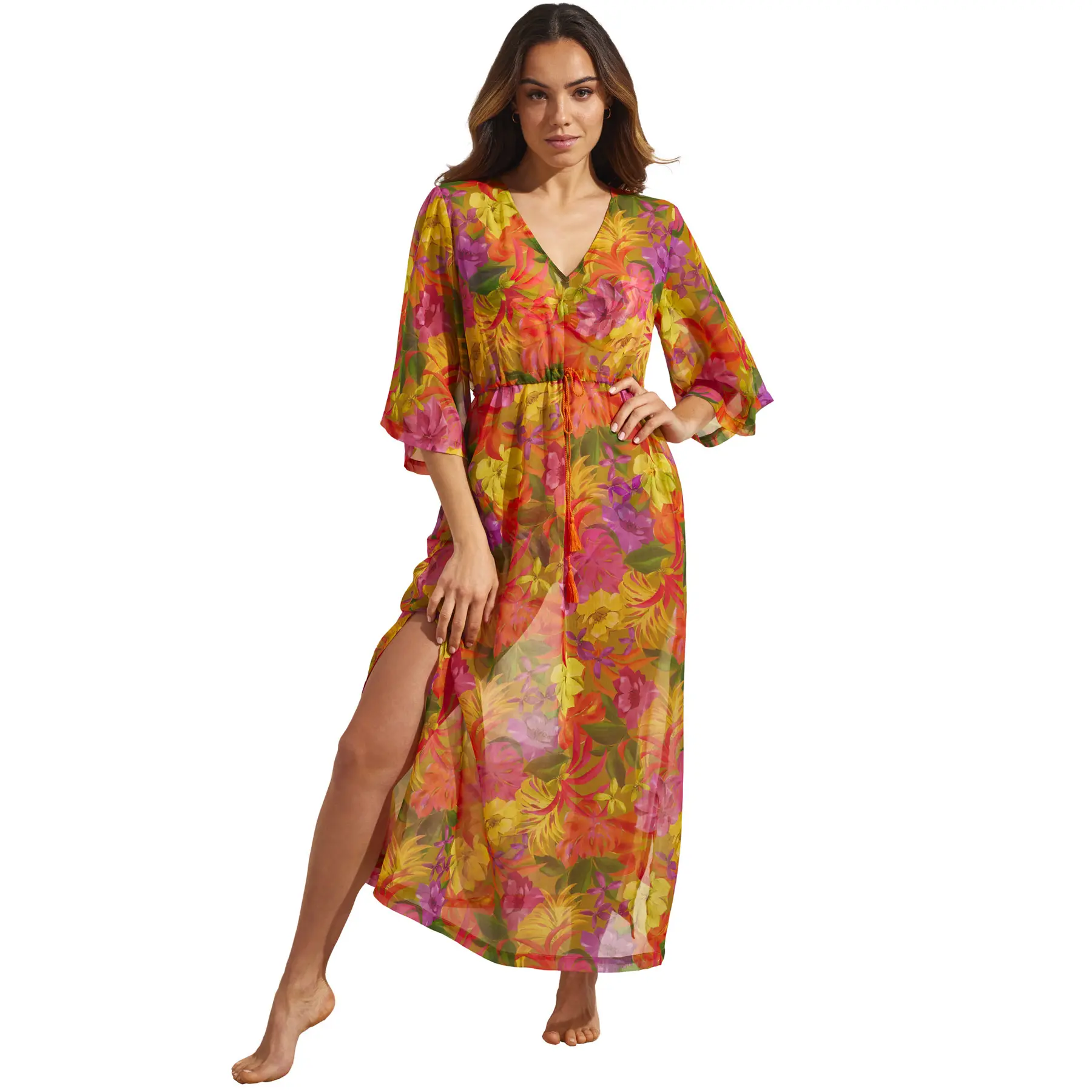 Lange Strandkleid für Damen Selmark Babilonia
