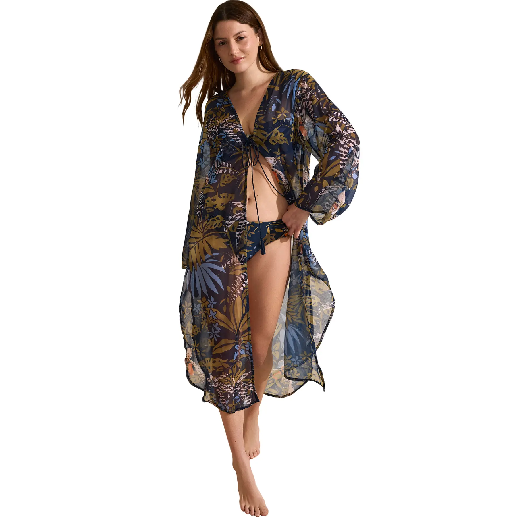 Midikleid für Damen am Strand Selmark Amazonia