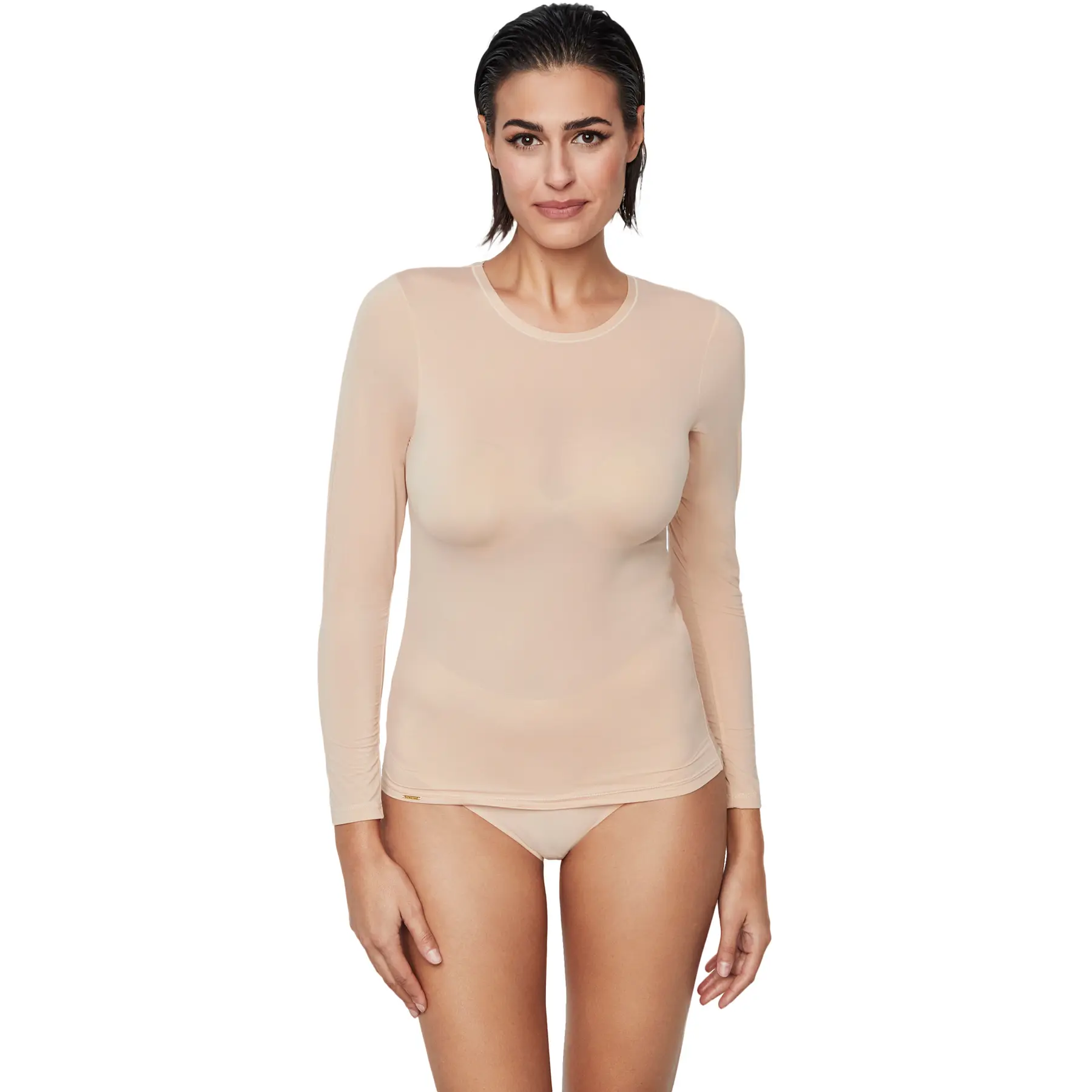 Selmark Women's Marron Long Sleeve Jersey Essentials