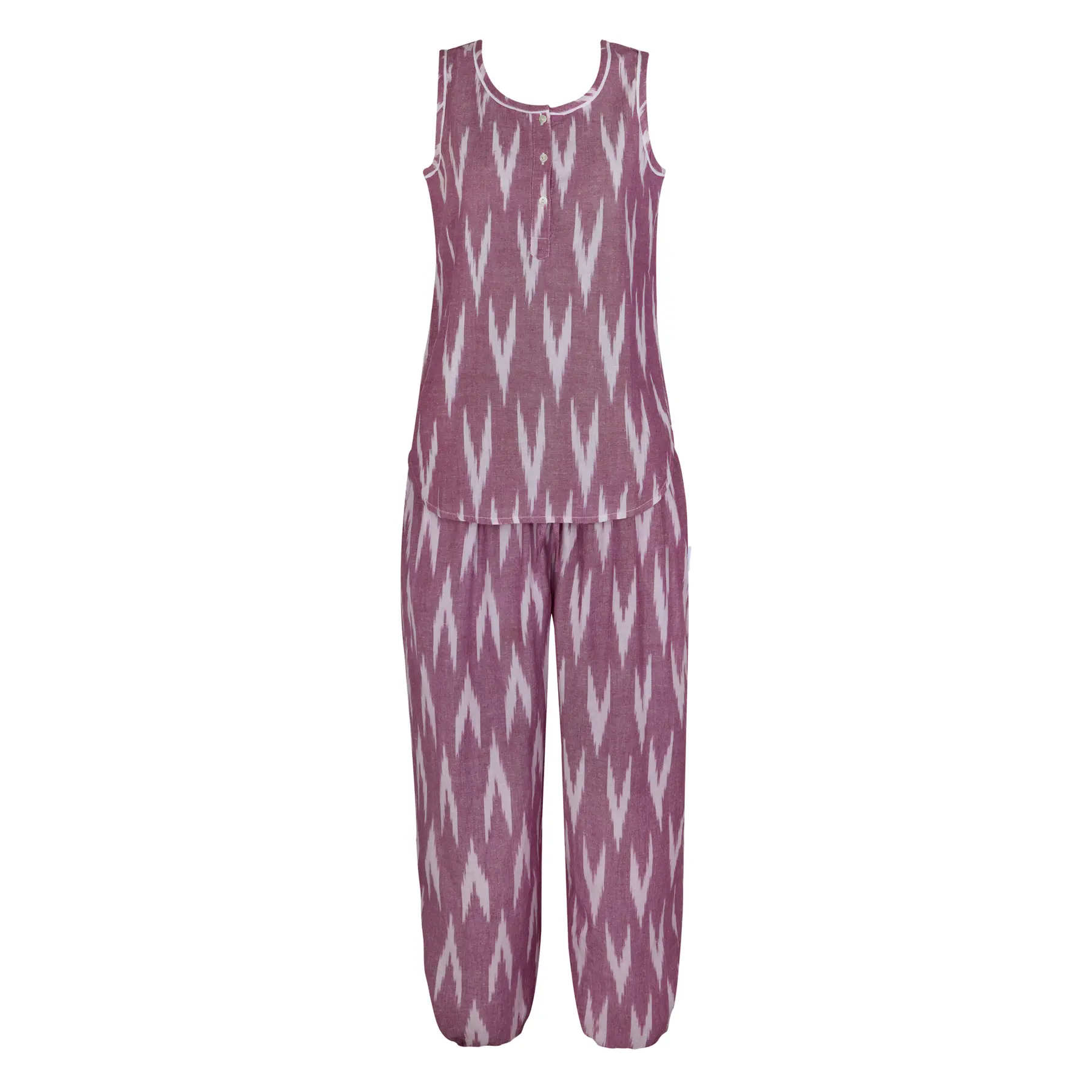 Capri-Pyjama und Tanktop für Damen Selmark Homewear P101