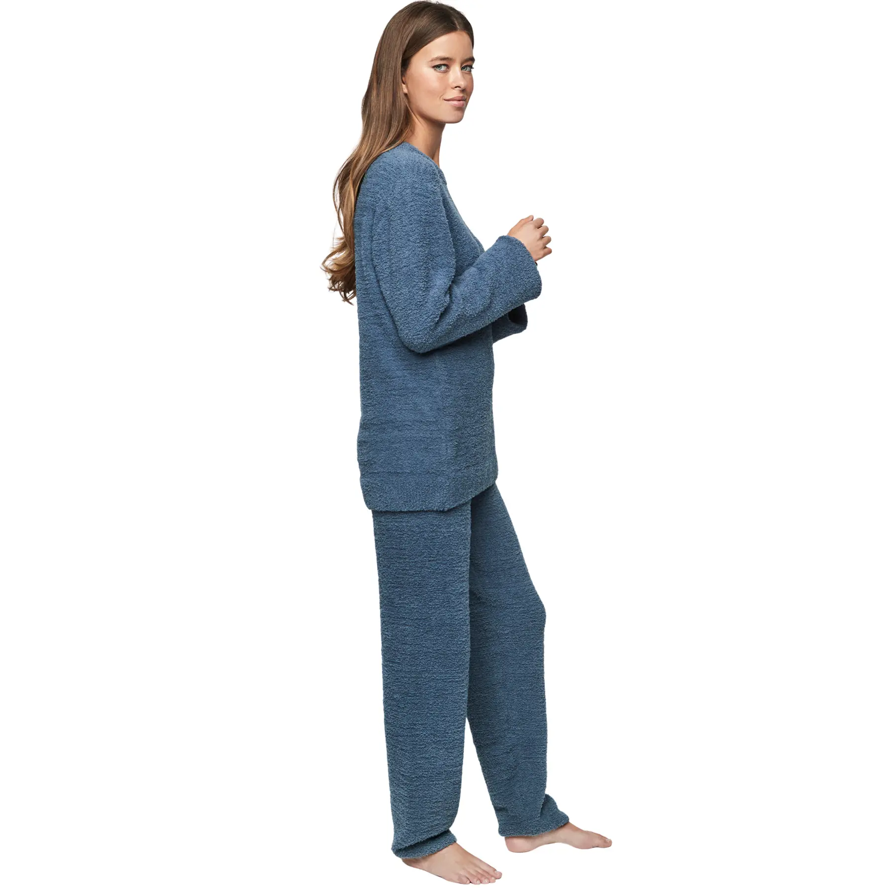 Pigiama morbido donna Selmark P110 Candy Cloud