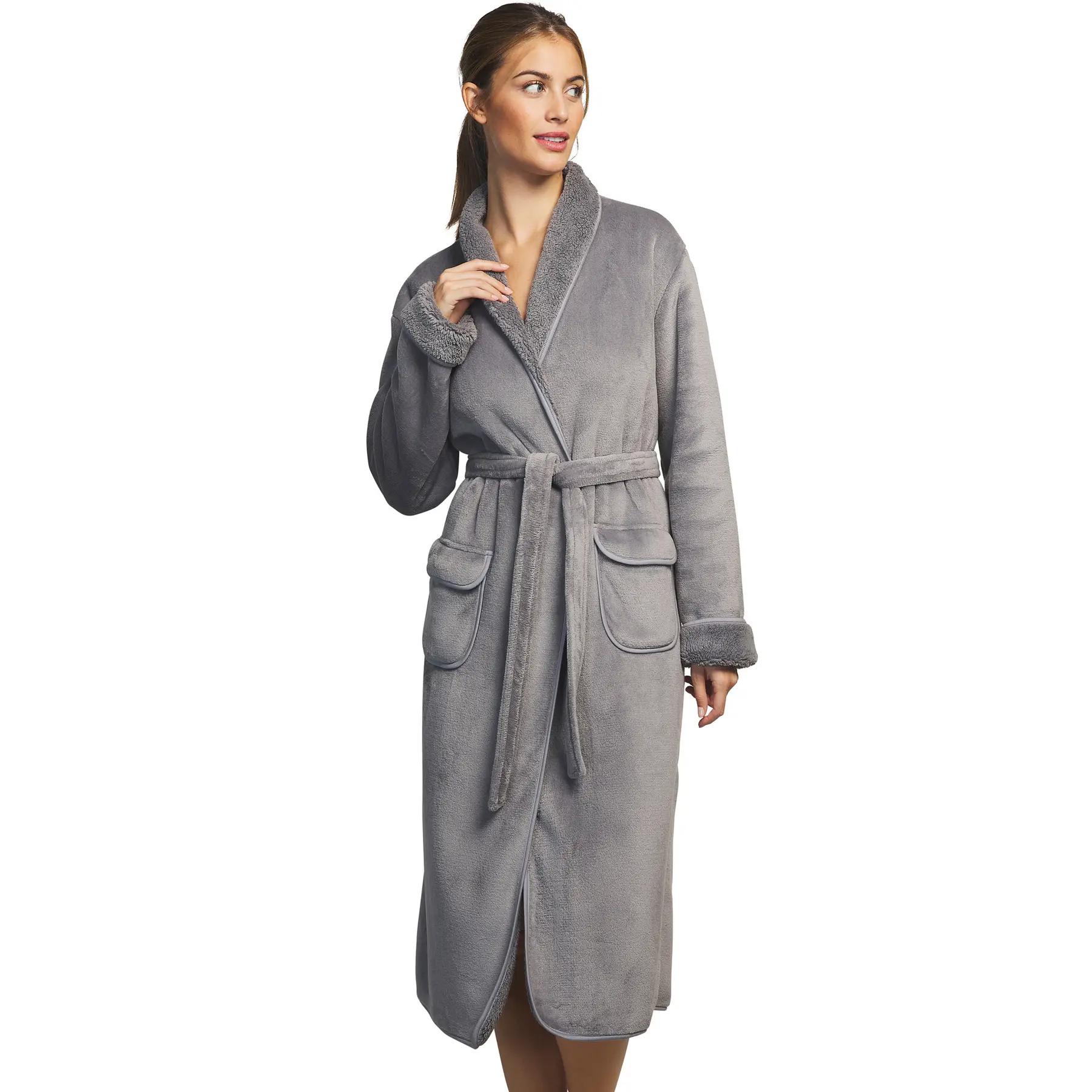 Morgenmantel Damen Selmark Supersoft