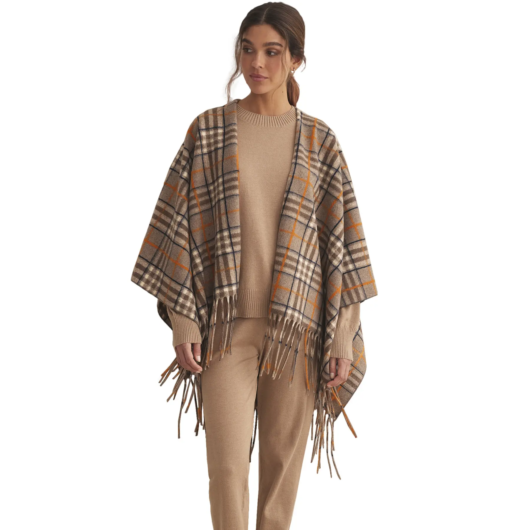 Poncho Damen Selmark Cuadros Complementos