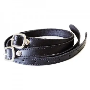 Leather horse spur straps Sergio Grasso