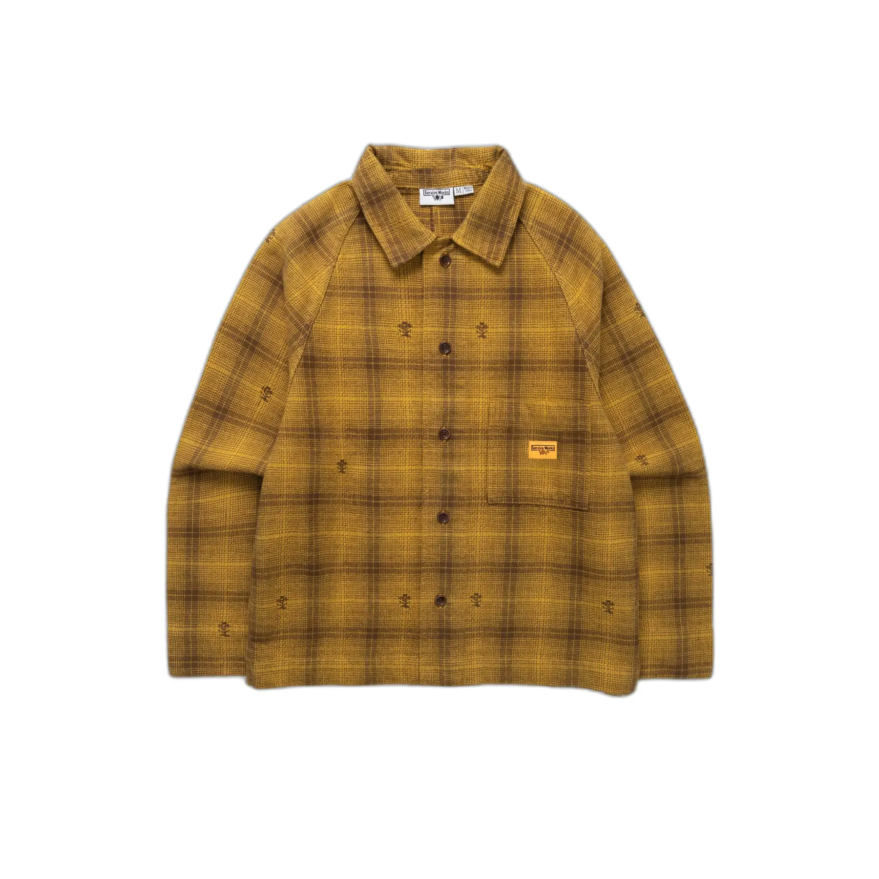 Giacca Service Works Thistle Plaid Front Of House