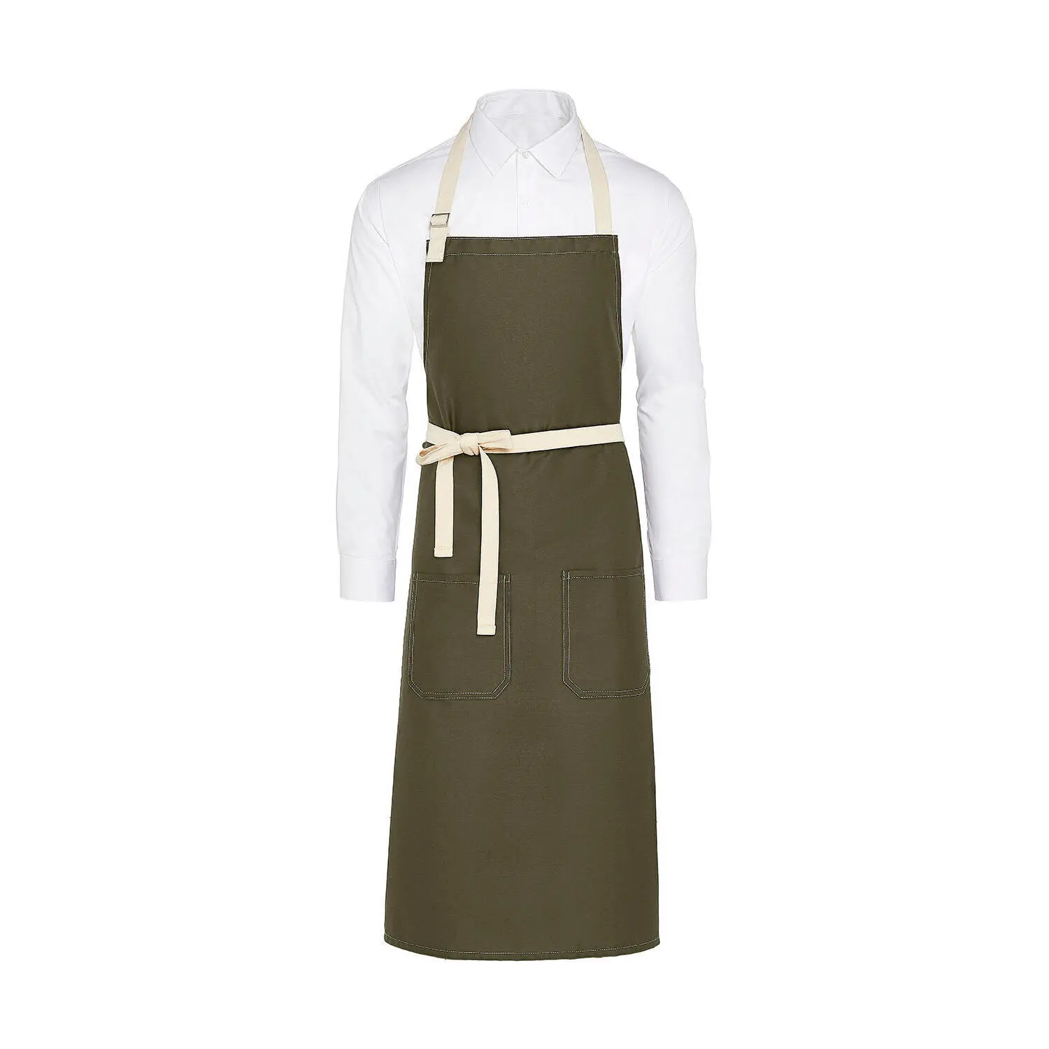 Grembiule da toelettatura a contrasto con tasca SG Accessories Bistro Santorini