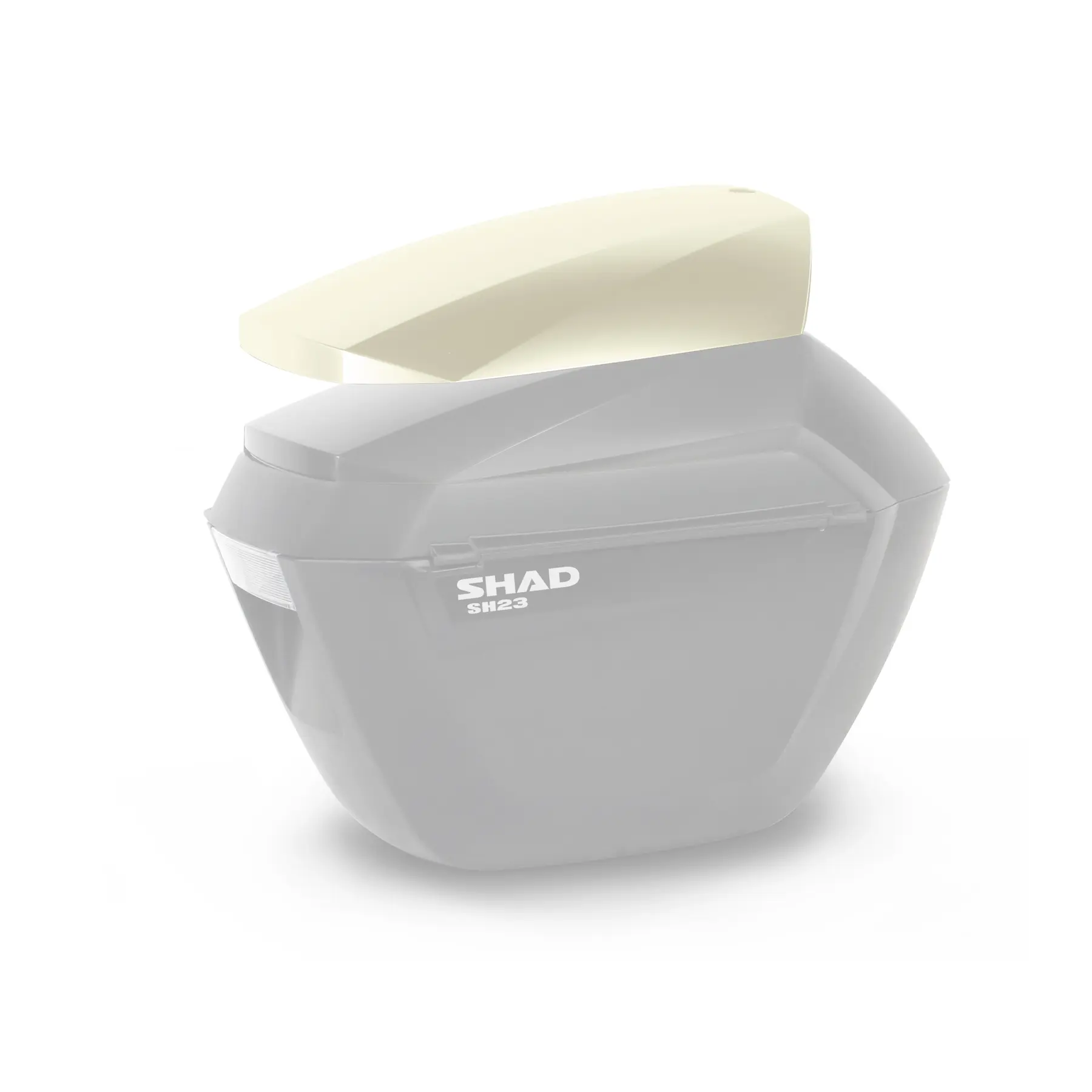 Topcase-Deckel malerfertig Shad sh 23