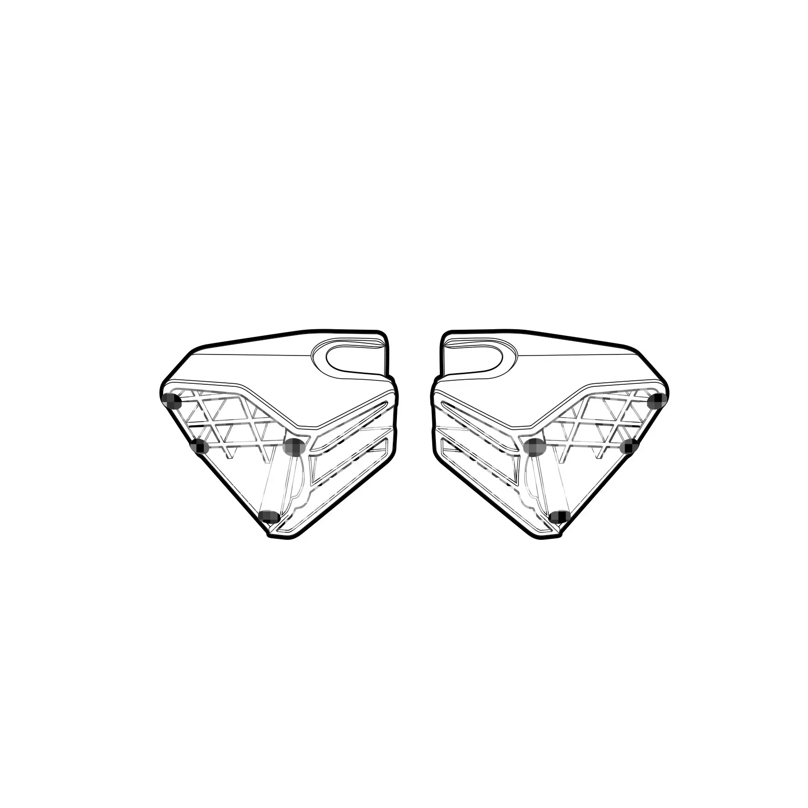 Topcase-Befestigung Shad SH36