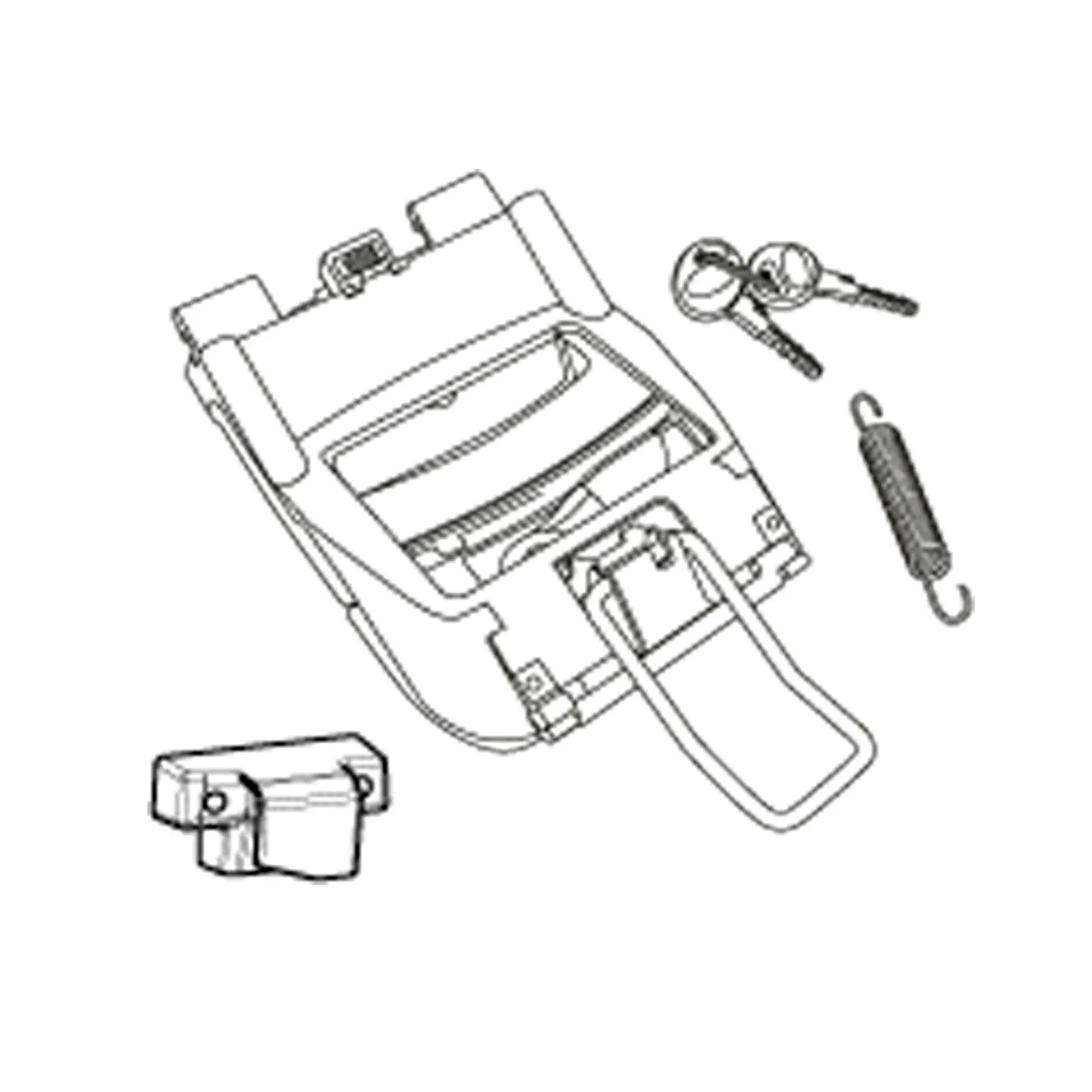 Topcase-Schloss Shad SH44
