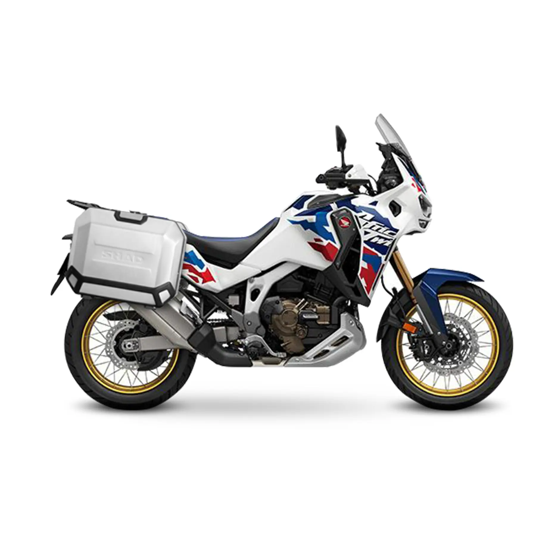 Motorrad-Seitenkofferhalter Shad 4P System Honda Crf 1100 L Africa Twin Adventure Sport 2020-2020
