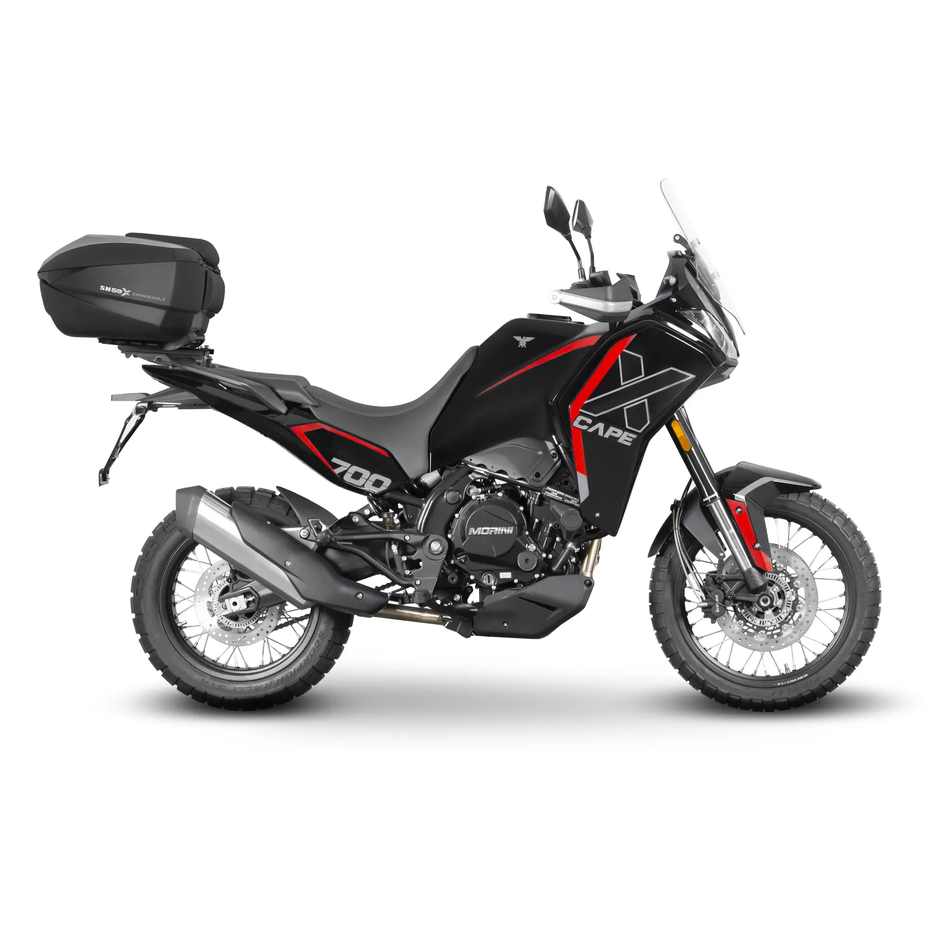 Motorrad Topcase Halterung Shad Top Master Moto Morini X-Cape 649