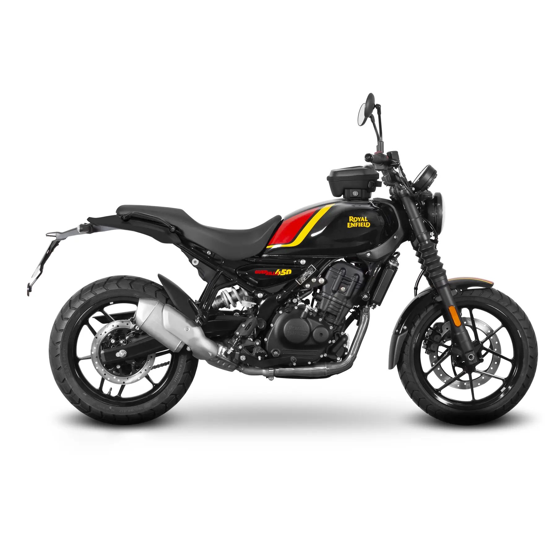 Halterung für Motorrad-Tankrucksack Shad Click System ROYAL ENFIELD GUERRILLA