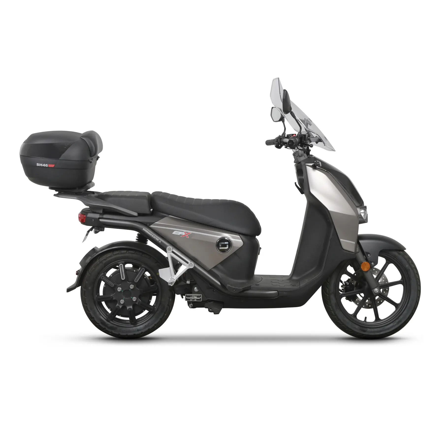 Halter Top Case Scooter Shad Super soco cpx electric 2020-2021 - Support top case Shad