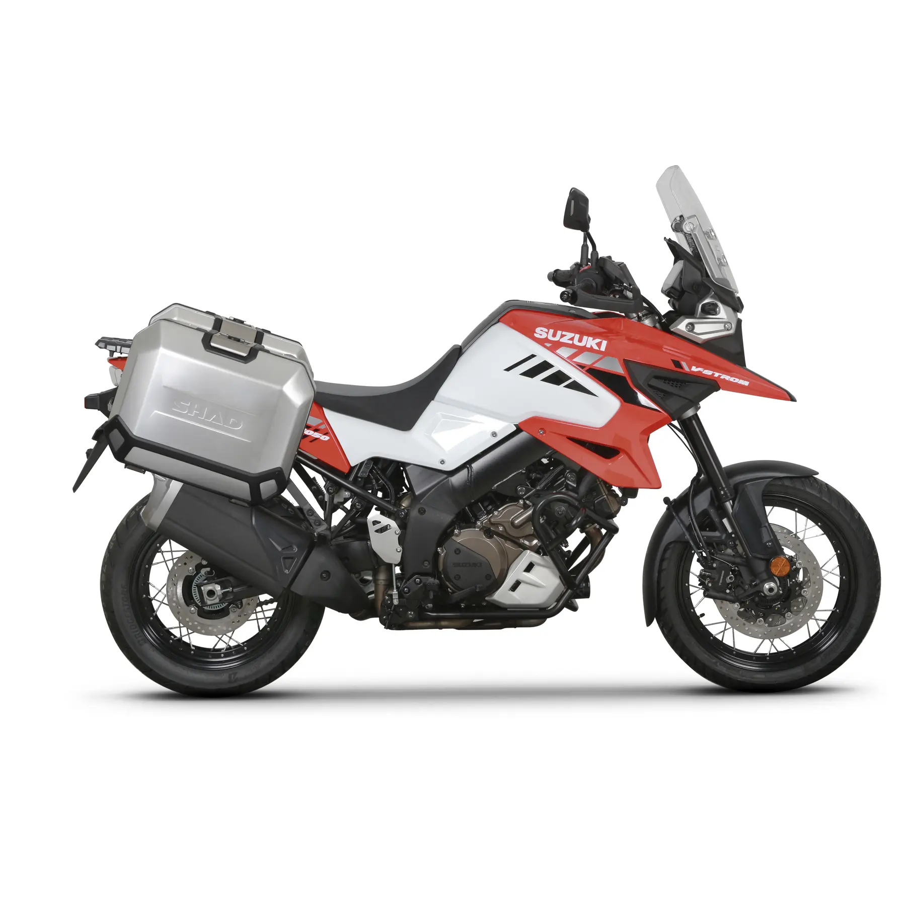 Motorrad-Seitenkofferhalter Shad 4P System Suzuki V-Strom 1000/ V-Strom 1050 Xt 2014-2020
