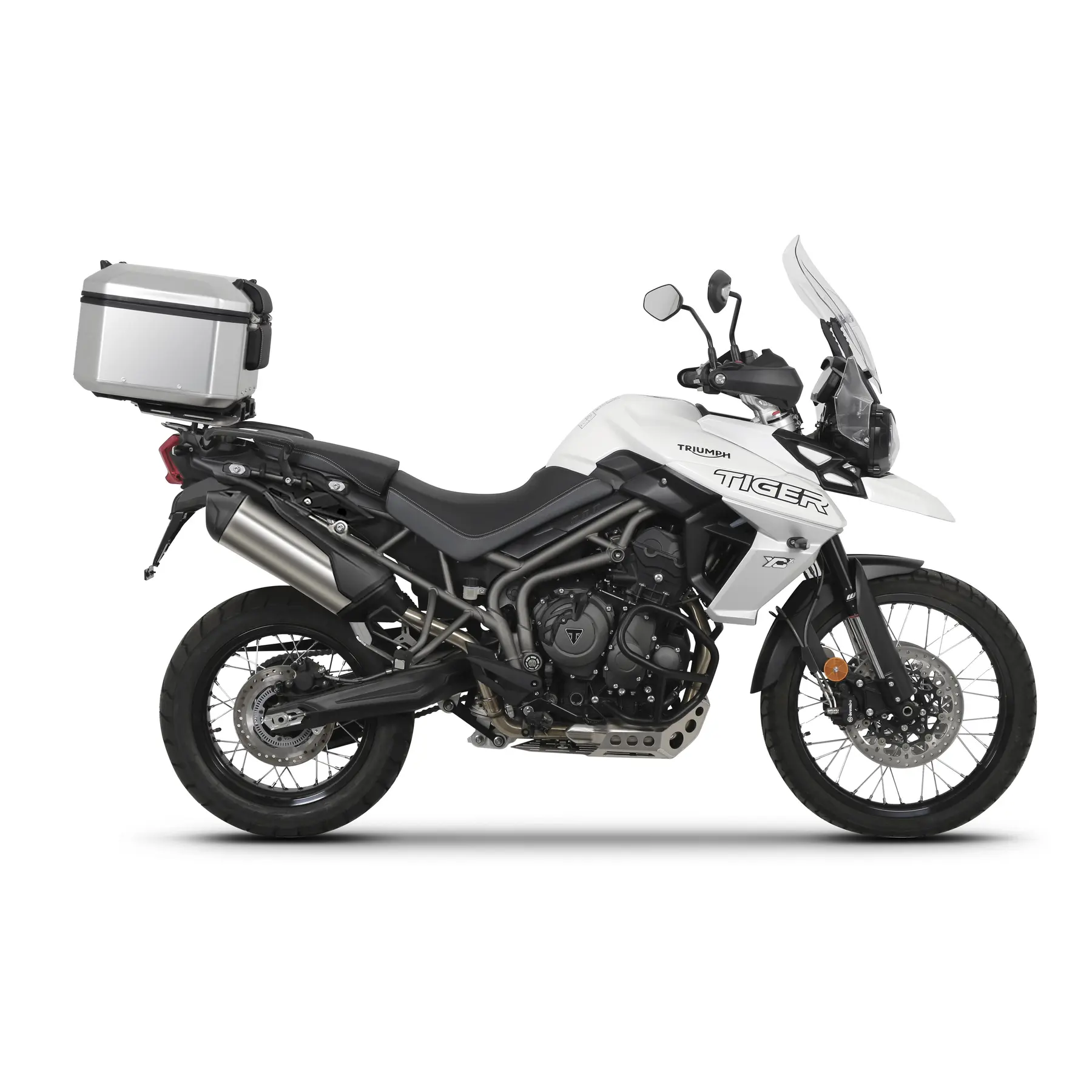 Halter Top Case Motorrad Shad Triumph 800 Tiger (11 bis 21)