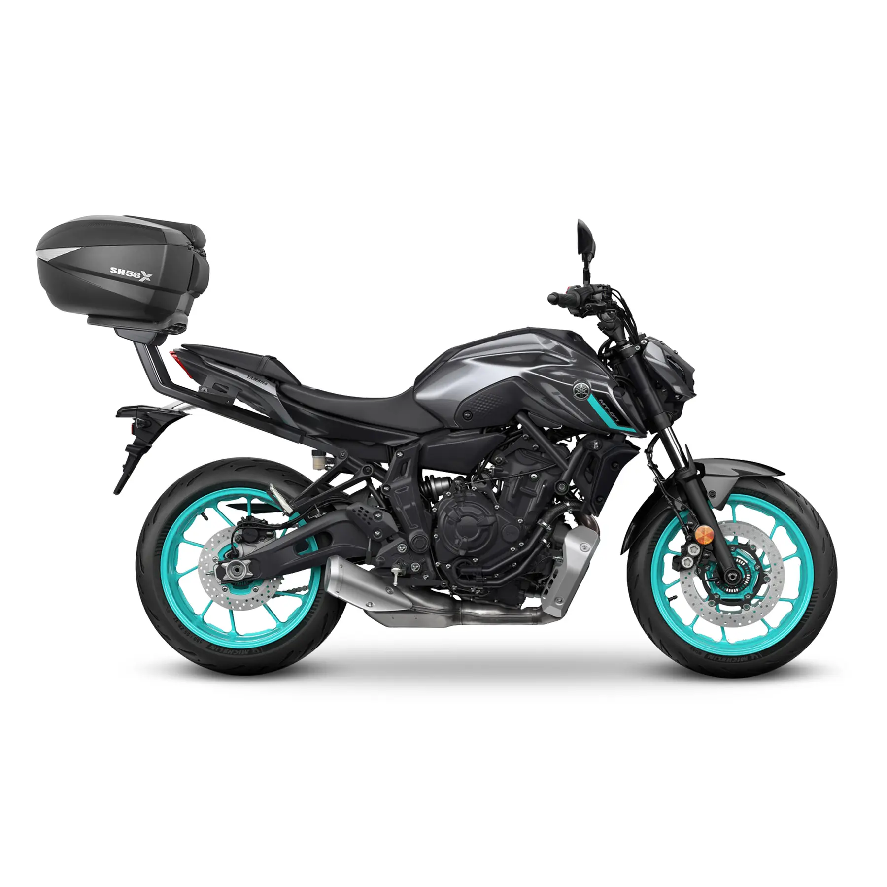 Motorrad-Topcase-Halterung Shad Yamaha MT07 (13 bis 21)