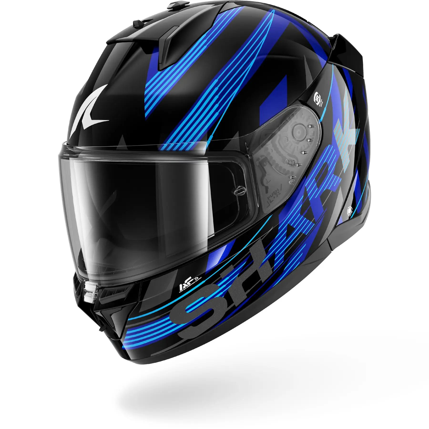 Motorrad-Integralhelm Shark D-Skwal 3 Dashed
