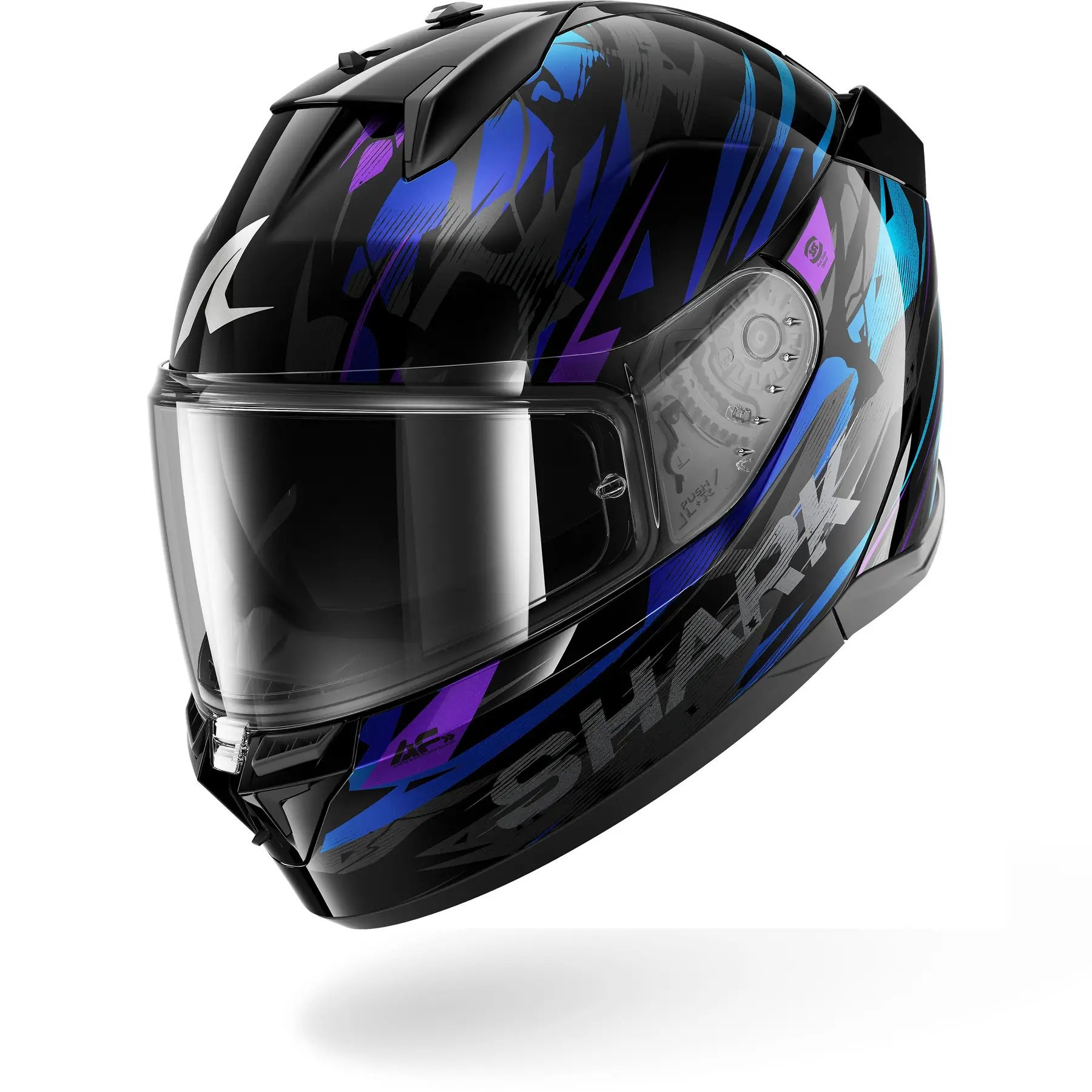Motorrad-Integralhelm Shark D-Skwal 3 Inkrider