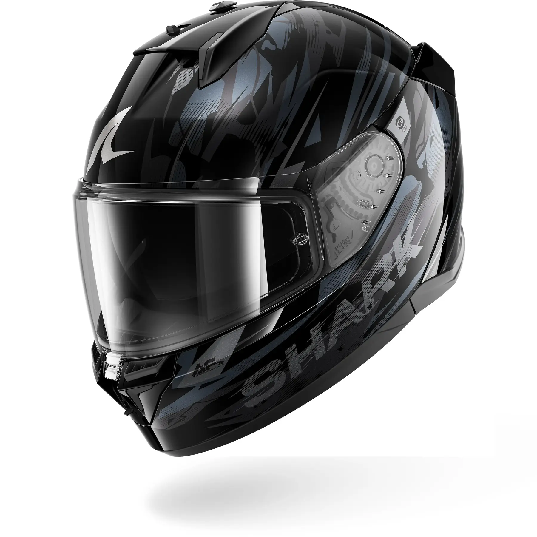 Motorrad-Integralhelm Shark D-Skwal 3 Inkrider