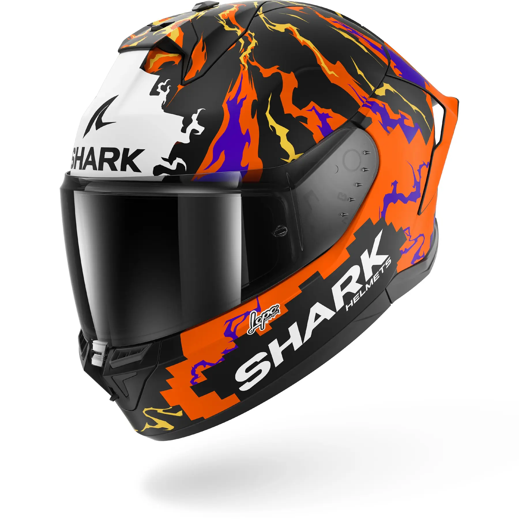 Motorrad-Integralhelm Shark Skwal CUP Replica Bertelle Mat