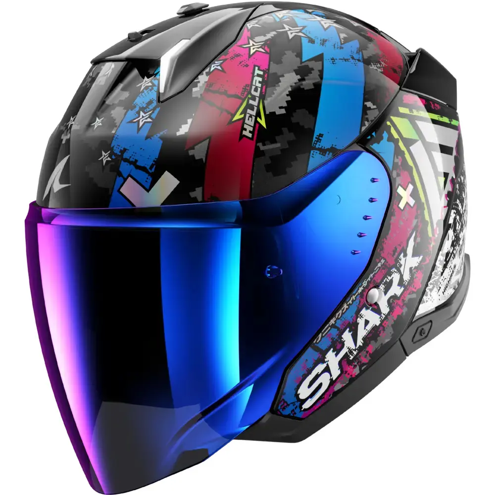 Jet-Motorradhelm Shark SKWAL i3 Hellcat