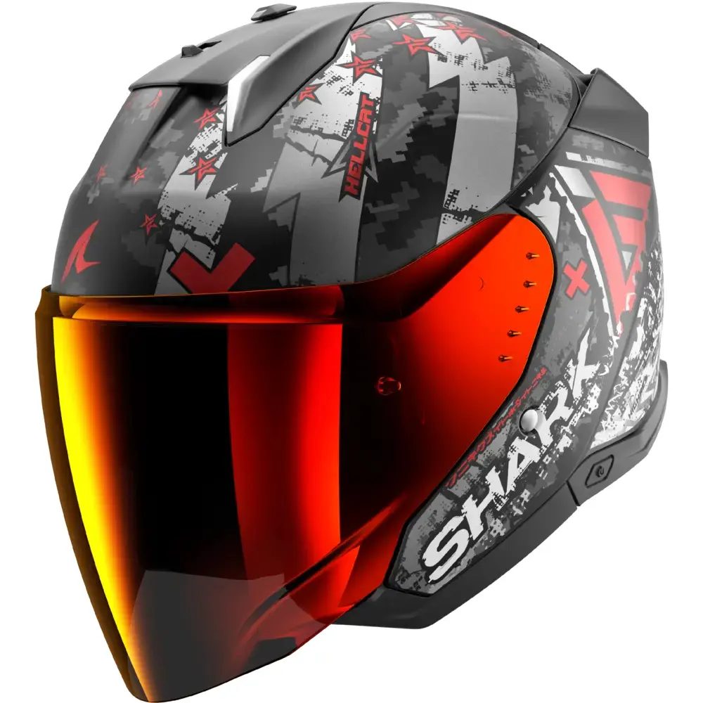 Jet-Motorradhelm Shark SKWAL i3 Hellcat