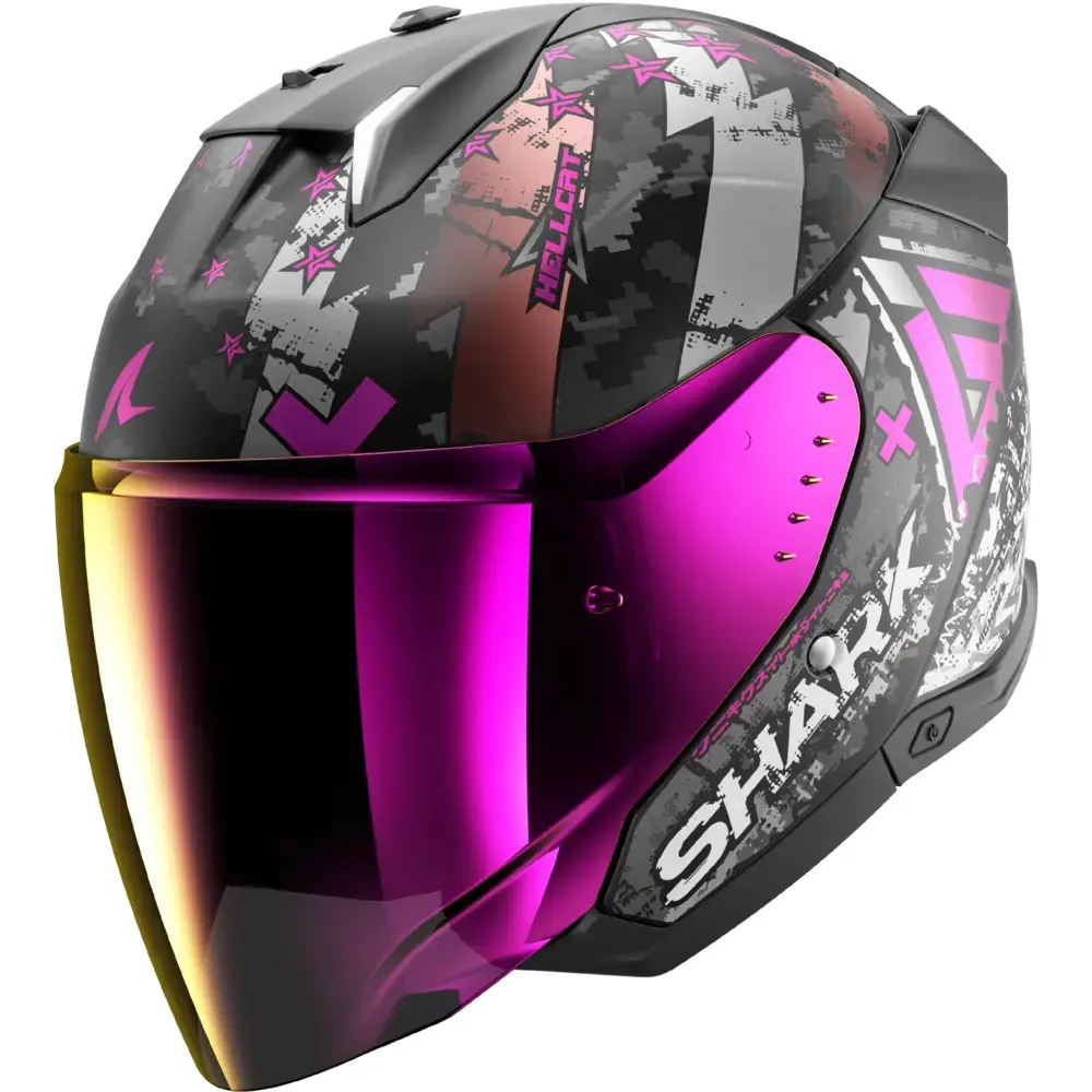 Jet-Motorradhelm Shark SKWAL i3 Hellcat