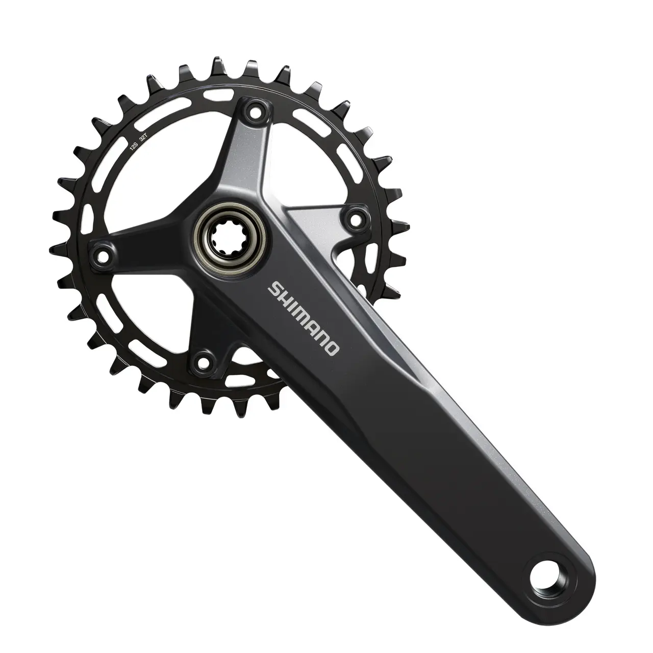 Ein-Kettenblatt-Kurbelgarnitur Shimano FC-MT520 32D