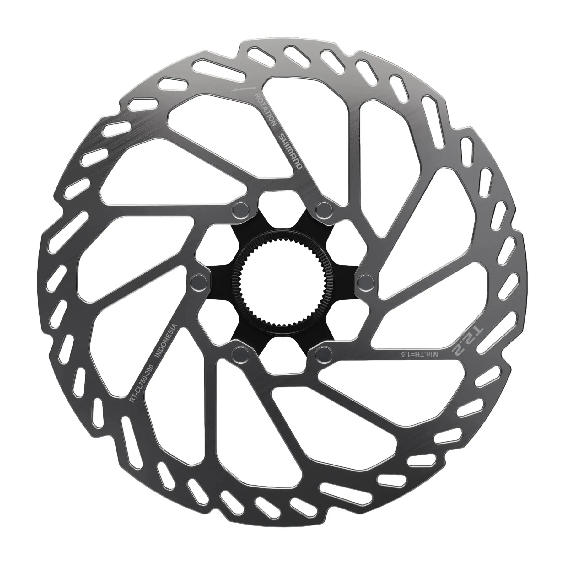 Shimano Rtcl750 Cl External 2.2 Mm Remschijf Zilver 200 mm