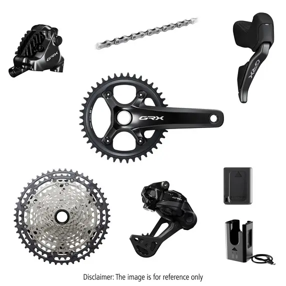 Vollständige Gruppe Shimano GRX 825 DI2 12V 42T
