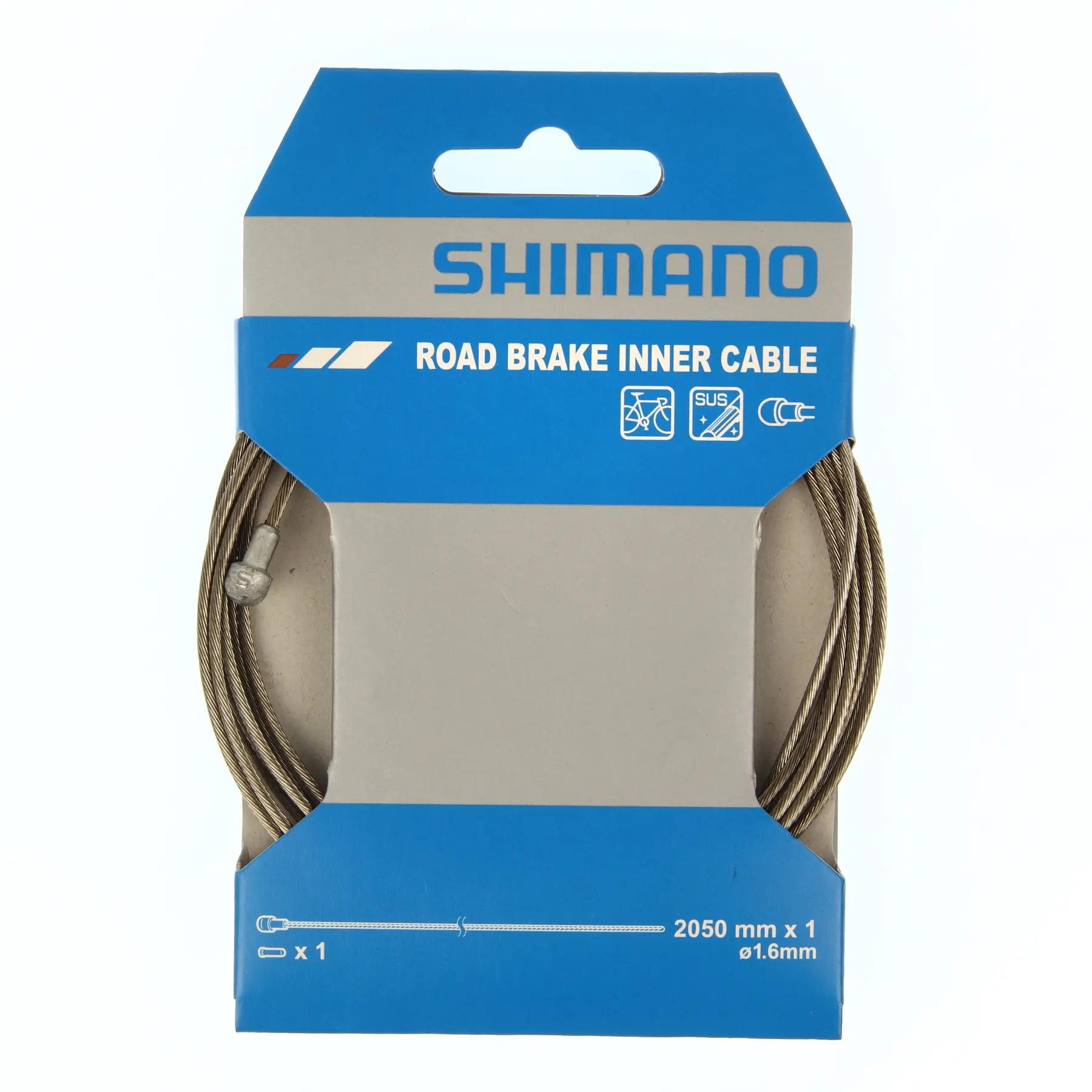 Câble für Bremsen mit Kabelende Shimano