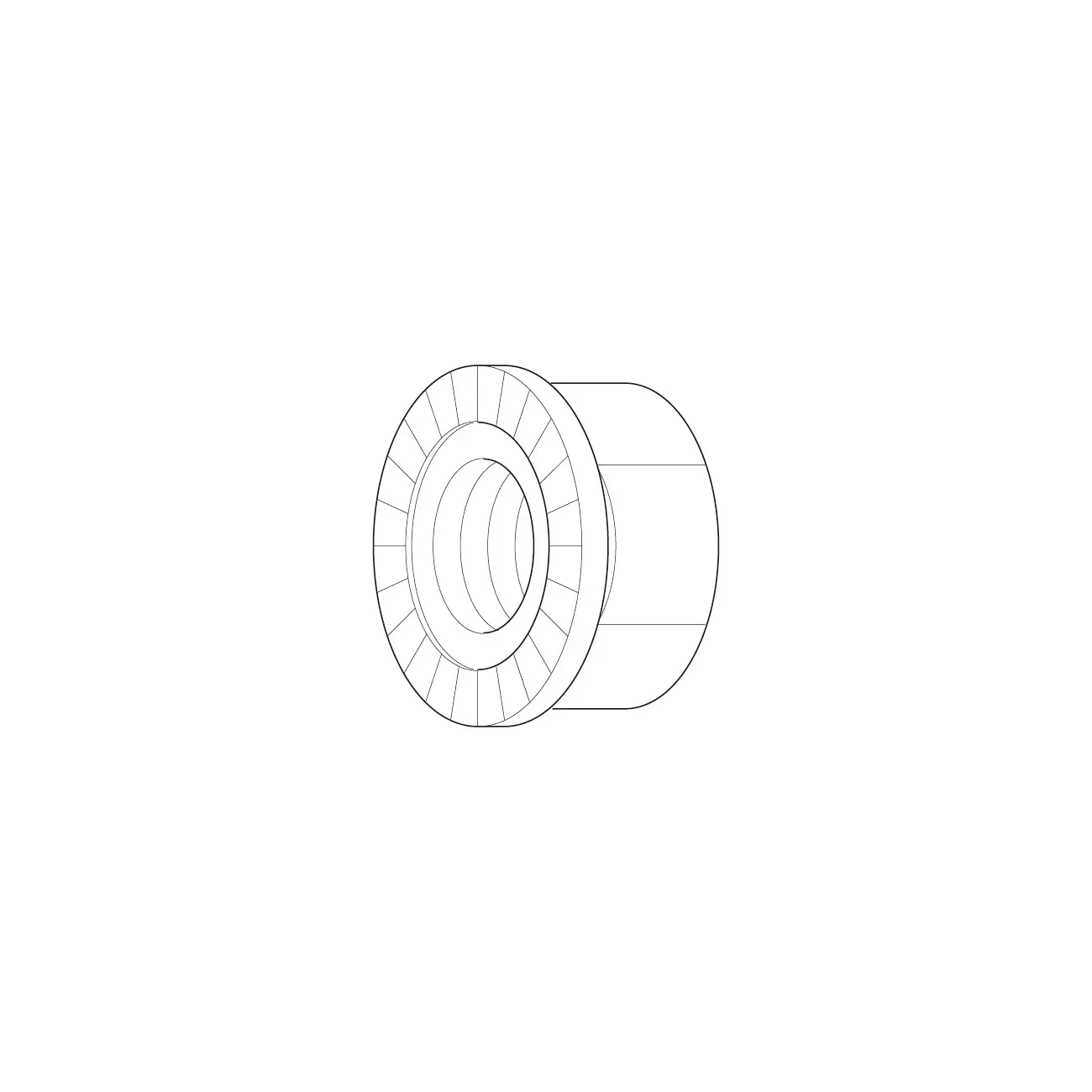 Einschraubmutter Shimano SG-3R40