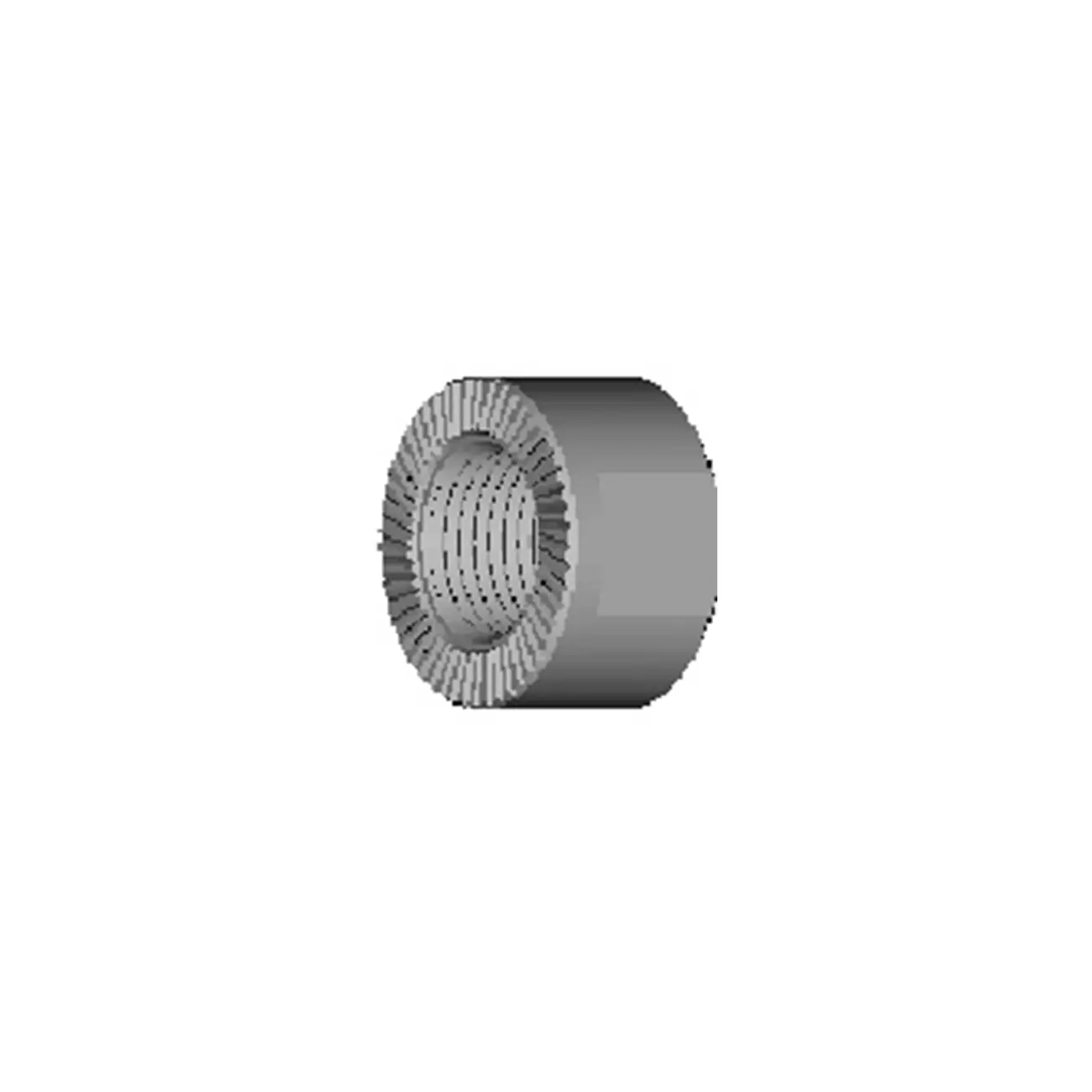 Links geränderte Kontermutter Shimano SG-S500