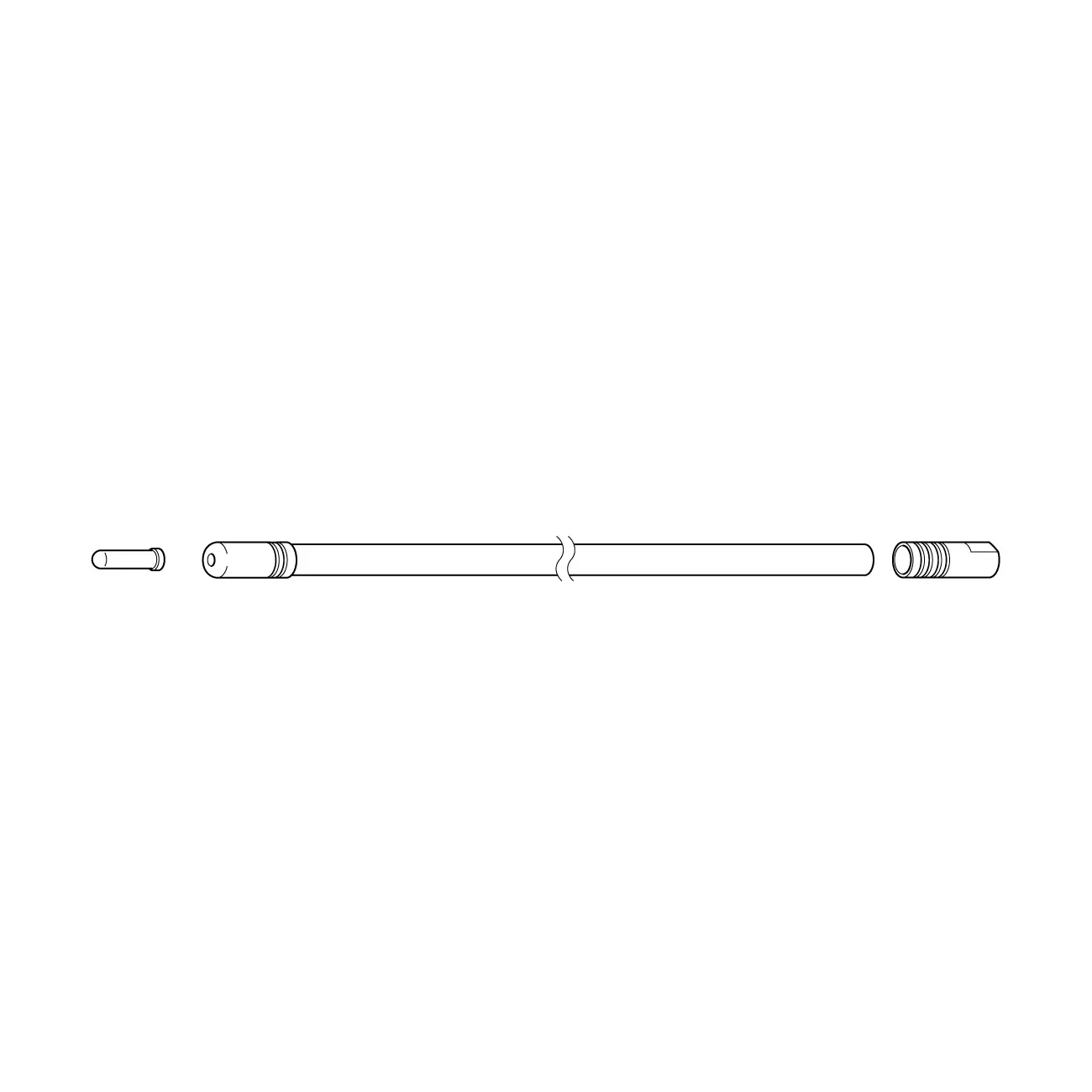 Gaine für Schaltzug Shimano SIS-SP41