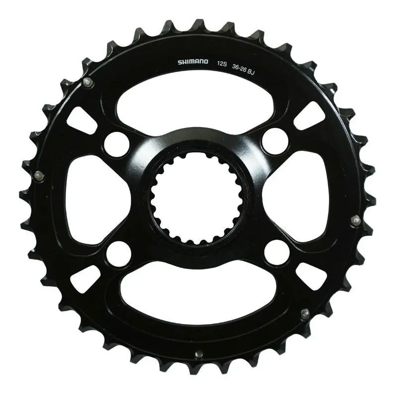 Doppelte Fahrradscheibe Shimano Mountainbike XTT M8100 12V.