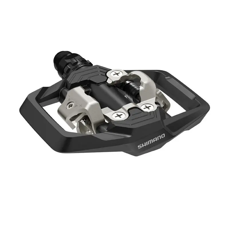 Pedal Pd-me700 Schwarz, Mtb-clipless-pedal Mit Spd-system, Robust, Inkl. Sm-sh51 Cleats, E-pdme700, Ideal Für Trail Und Enduro