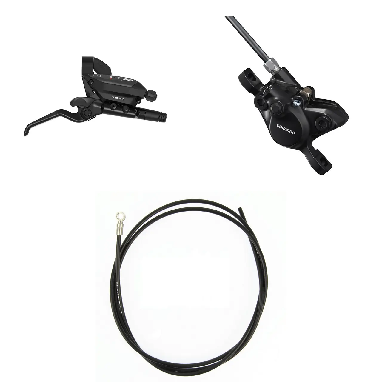Hydraulische schijfrem set Shimano