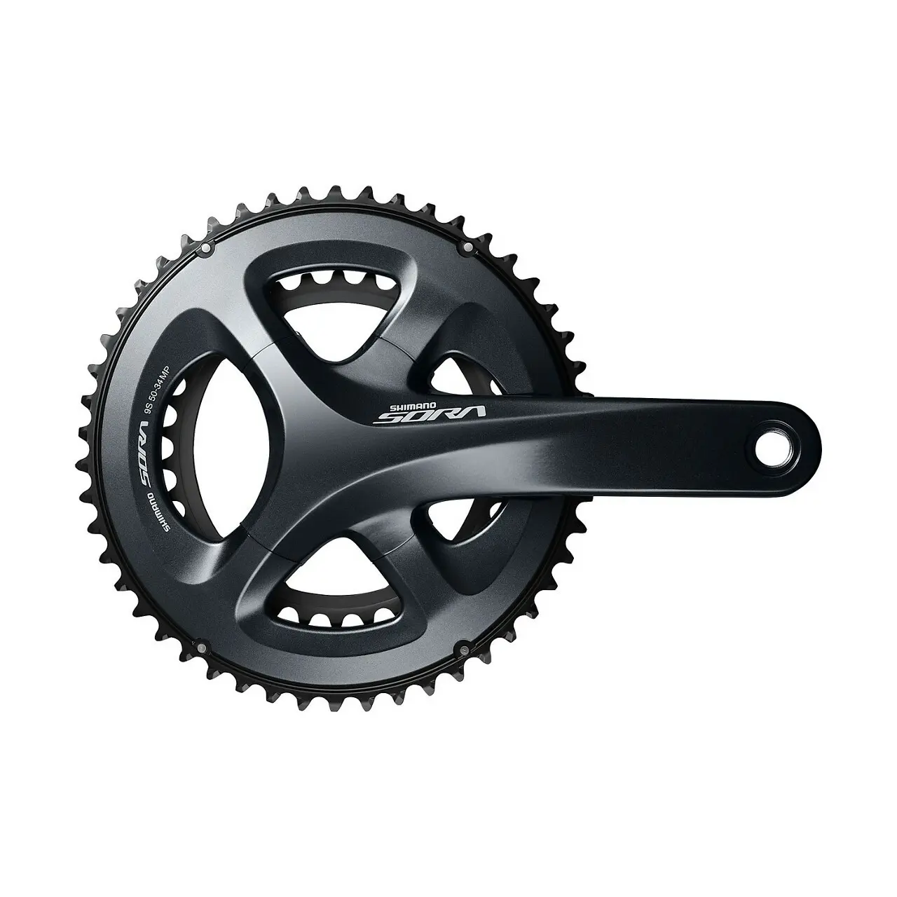 Guarnitura per bicicletta SHIMANO FC-R3000 Sora 2x9S 50x34T 175mm