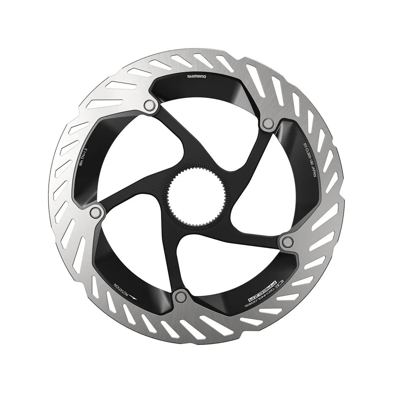 Disco freno per bicicletta SHIMANO RT-CL900 Ice Tech Freeza 180mm