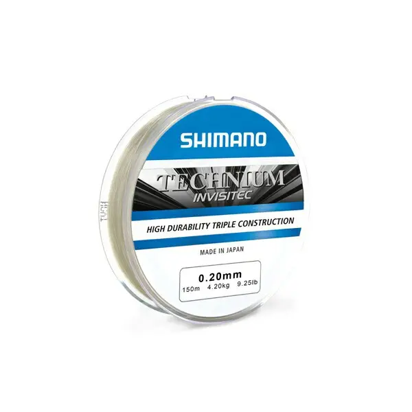 Lijn nylon Technium Invisi Grijs 300m - Shimano