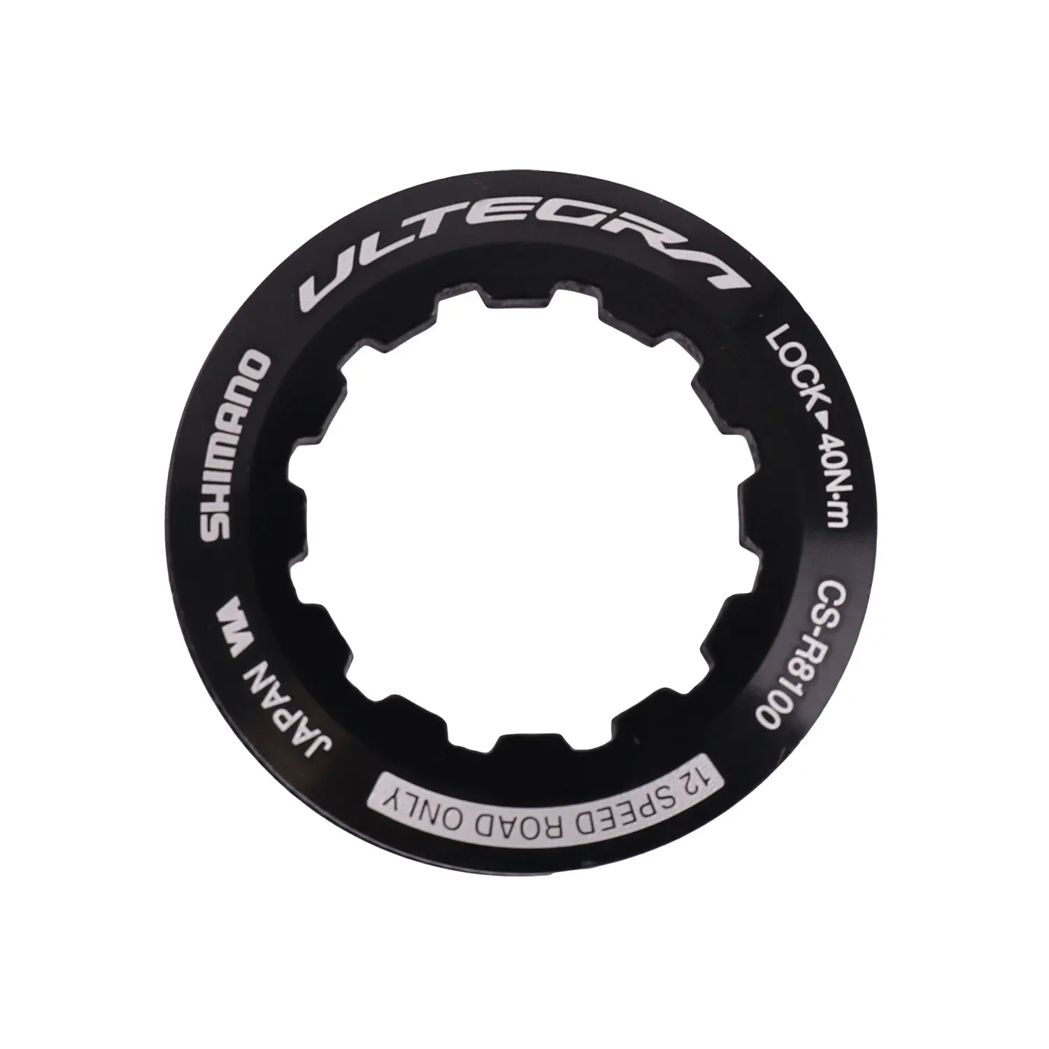 Borgring en sluitring Shimano CS-R8100