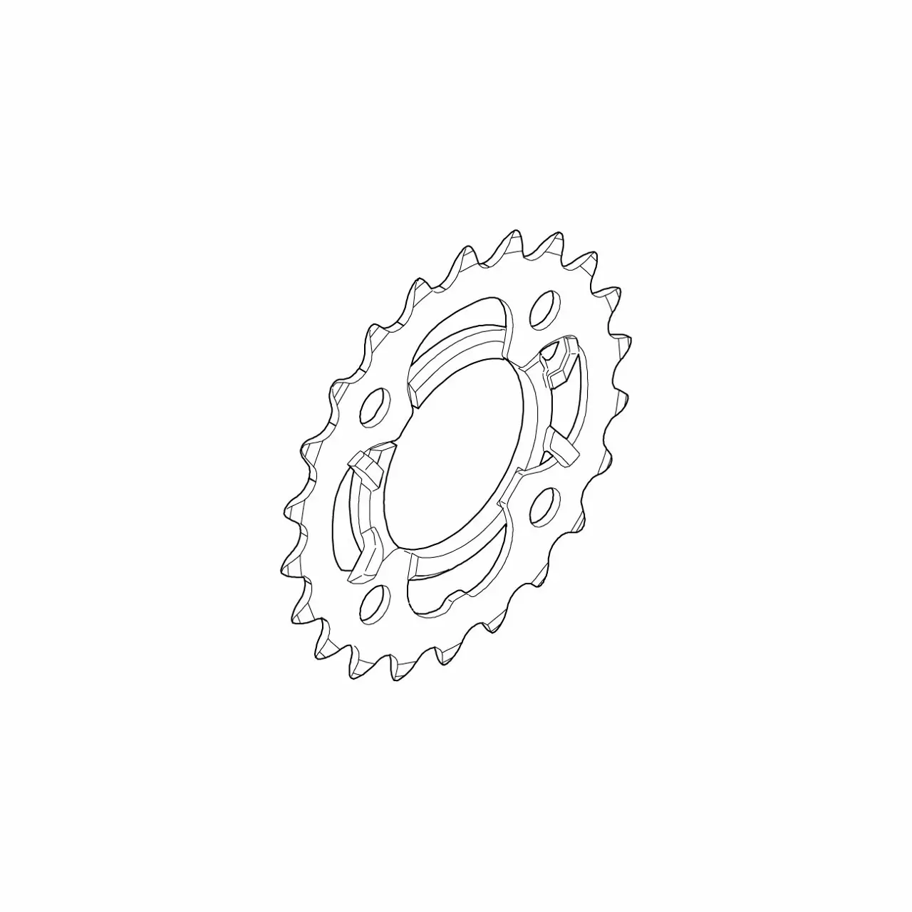 Shimano Unisex Noir Plateau Et Protecteur De Chaîne