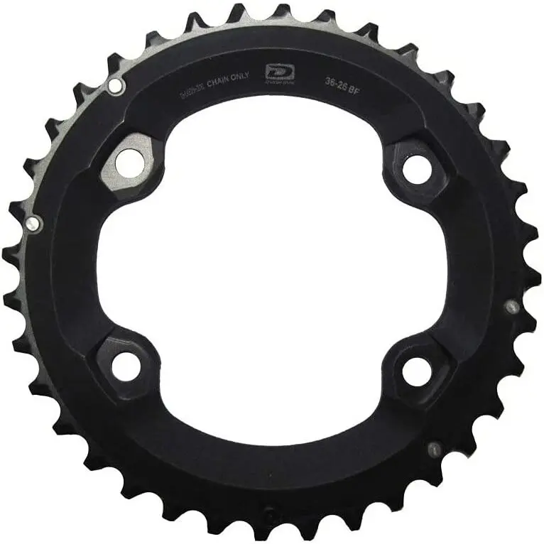 Anello della catena della bicicletta SHIMANO FC-MT500-2/B2 2x10S 36T 96mm BCD