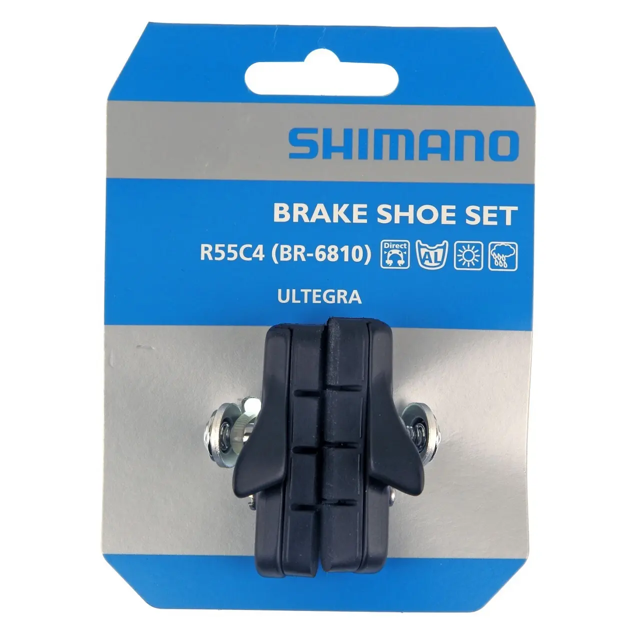 Satz von Patronentyp-Gleitschuhen Shimano R55C4 (x2)