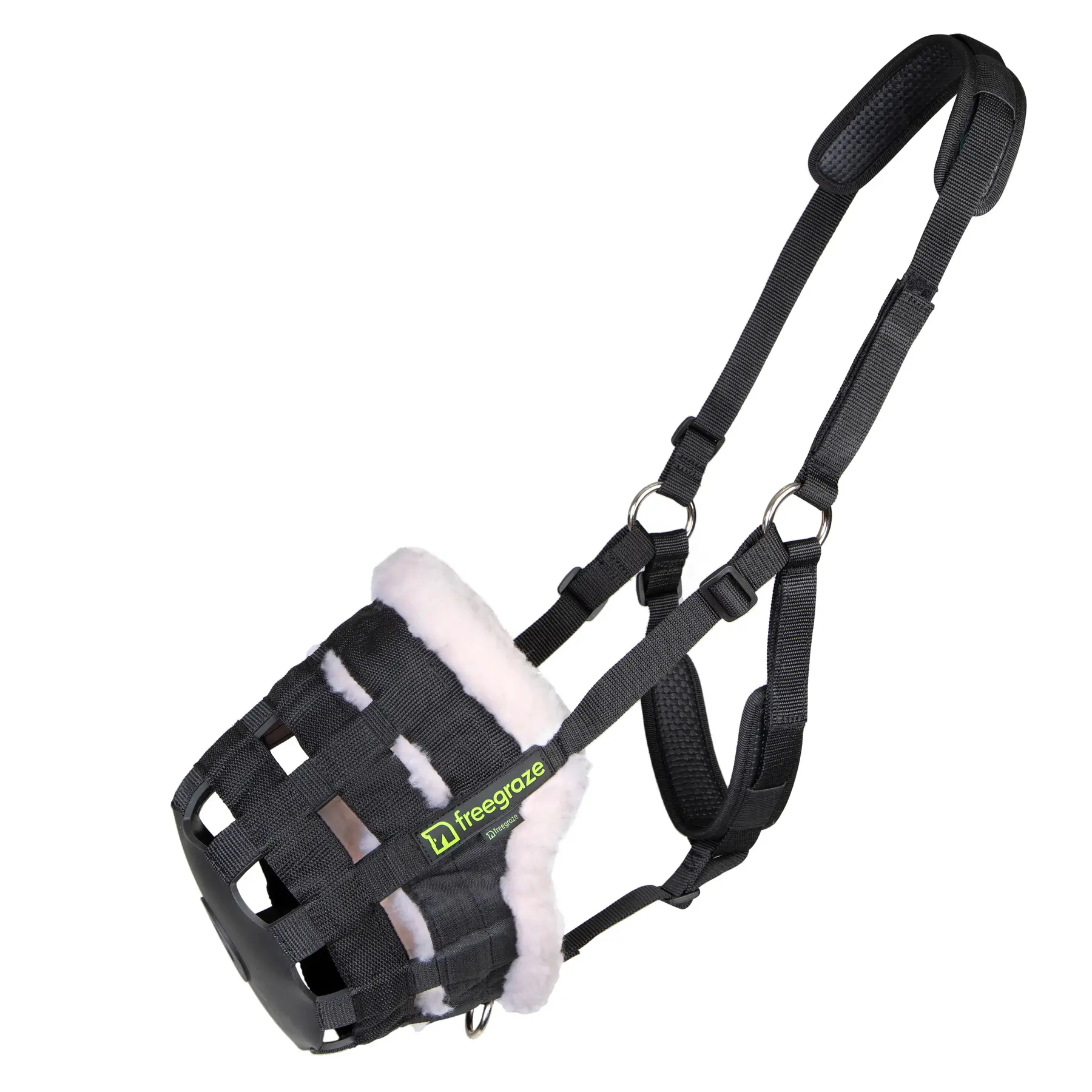 Paard muilkorven Shires FreeGraze Deluxe Comfort