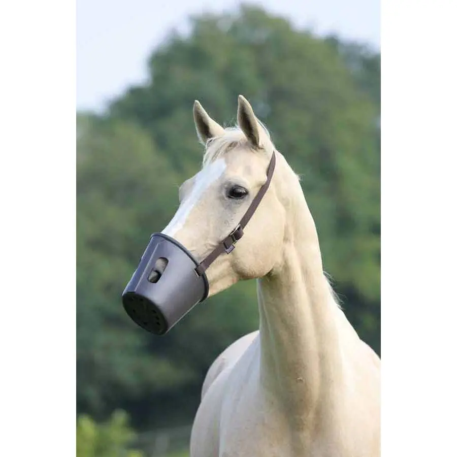 Plastic muilkorf voor paarden Shires