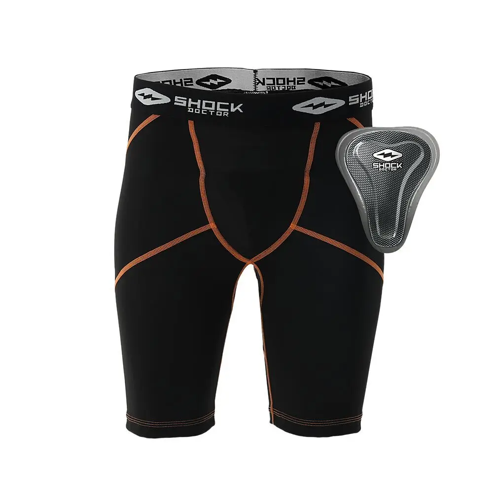 Compressieshort met bekkenbescherming voor vrouwen Shock Doctor