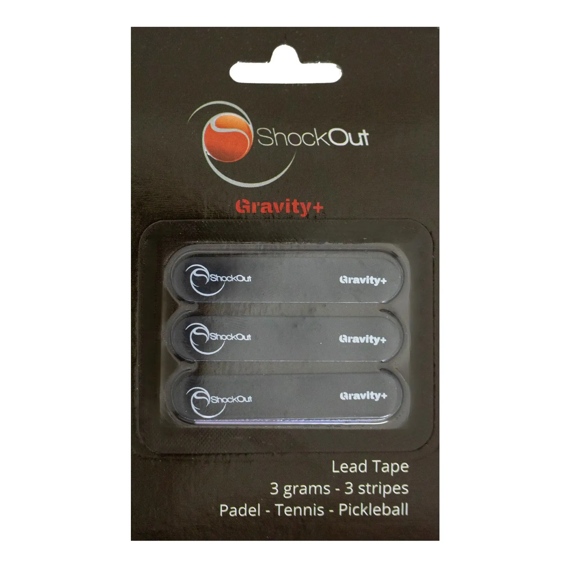 Shockout Unisex Weiß Blister (3 Stk) Gewicht 3 Gramm Gravity + - Image 3