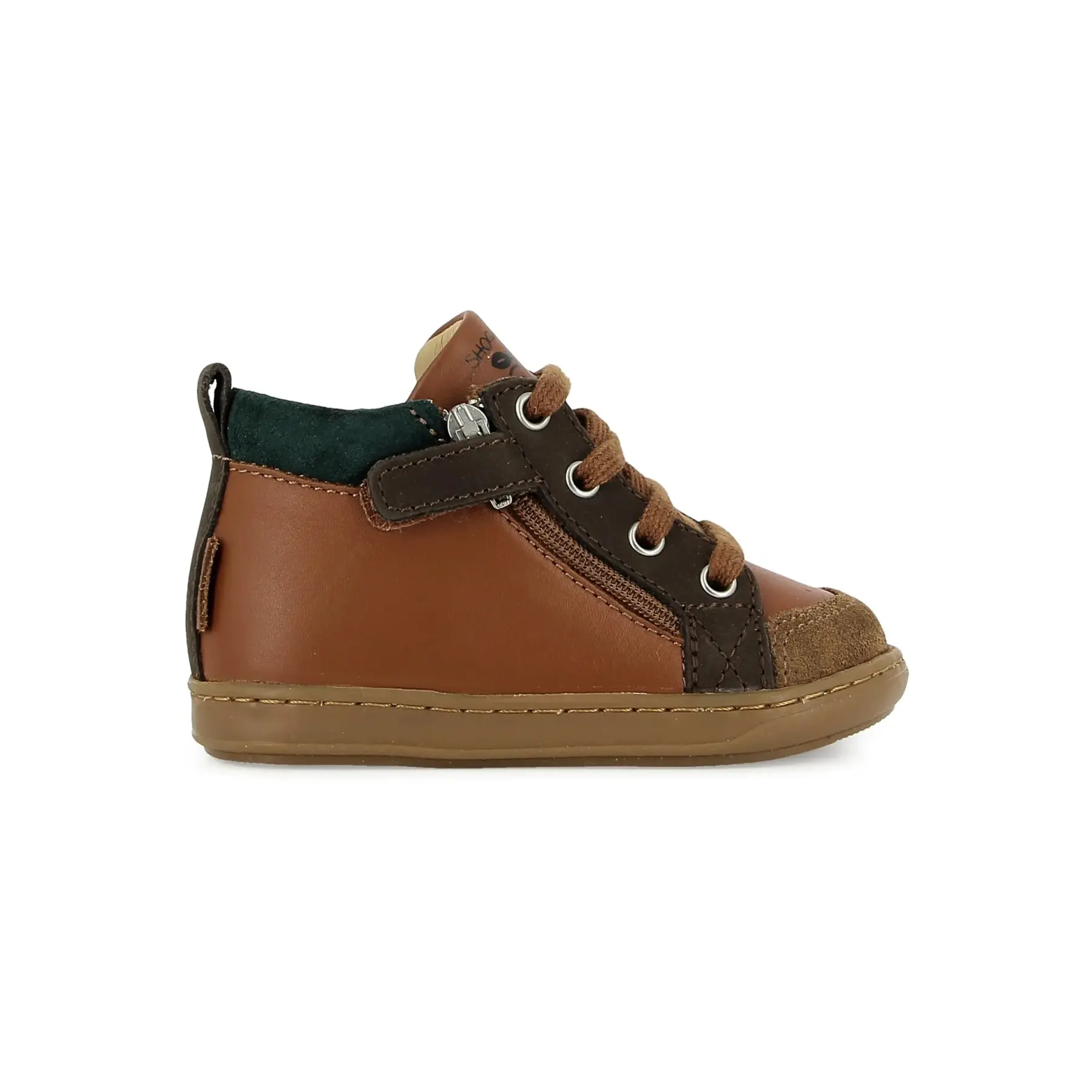 Baskets nubuck bébé Shoo Pom Bouba Bi ZIP Baskets nubuck bébé Shoo Pom Bouba Bi ZIP